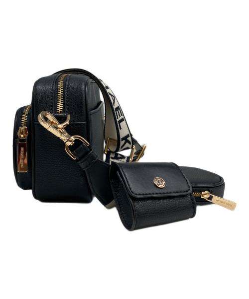 MICHAEL KORS（マイケル・コース）MICHAEL KORS (マイケル・コース) ショルダーバッグ ブラックの古着・服飾アイテム