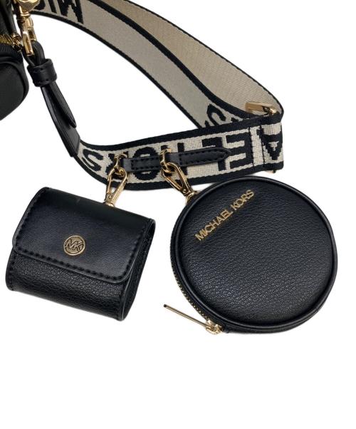 MICHAEL KORS（マイケル・コース）MICHAEL KORS (マイケル・コース) ショルダーバッグ ブラックの古着・服飾アイテム