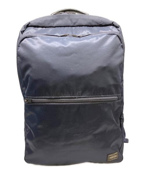 PORTER（ポーター）PORTER (ポーター) ナイロンリュック　ポータータイム ネイビーの古着・服飾アイテム