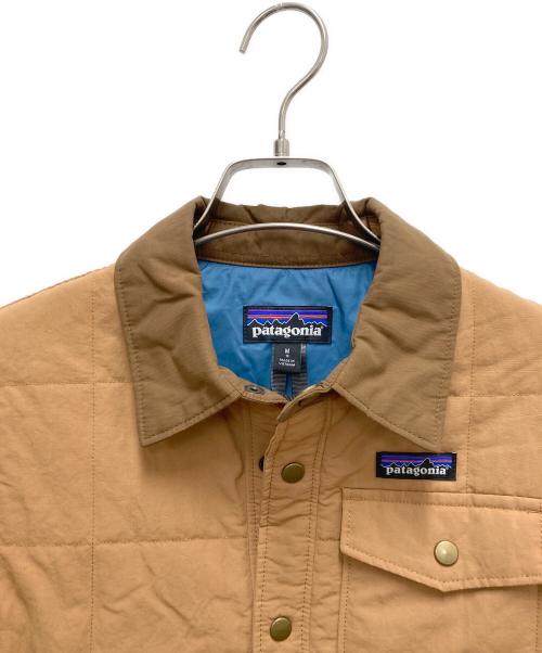 Patagonia（パタゴニア）Patagonia (パタゴニア) ボーイズキルテッドジャケット キャメル サイズ:SIZE M(10)の古着・服飾アイテム