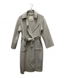 FRAMeWORK（フレームワーク）の古着「ハミルトンリバーコート」｜ライトグレー