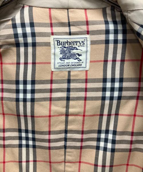 Burberry's（バーバリー）Burberry's (バーバリーズ) トレンチコート アイボリー サイズ:SIZE Lの古着・服飾アイテム
