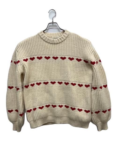 THE TOE（ザ・トゥー）THE TOE (ザ・トゥー) 厚手ニット ベージュ サイズ:FREEの古着・服飾アイテム