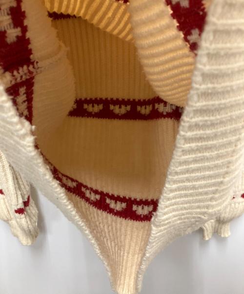 THE TOE（ザ・トゥー）THE TOE (ザ・トゥー) 厚手ニット ベージュ サイズ:FREEの古着・服飾アイテム