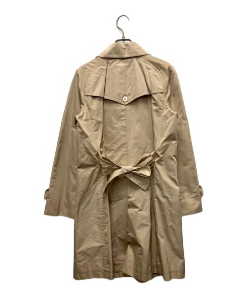 MaxMara（マックスマーラ）MaxMara (マックスマーラ) シルク混トレンチコート ベージュ サイズ:40の古着・服飾アイテム