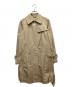 中古・古着 MaxMara (マックスマーラ) シルク混トレンチコート ベージュ サイズ:40：13000円