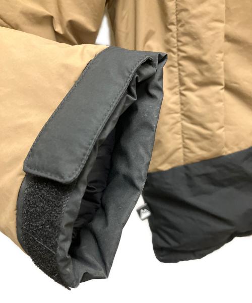 FIRST DOWN（ファーストダウン）FIRST DOWN (ファーストダウン) WRAP DOWN PARKA JACKET ベージュ サイズ:Lの古着・服飾アイテム