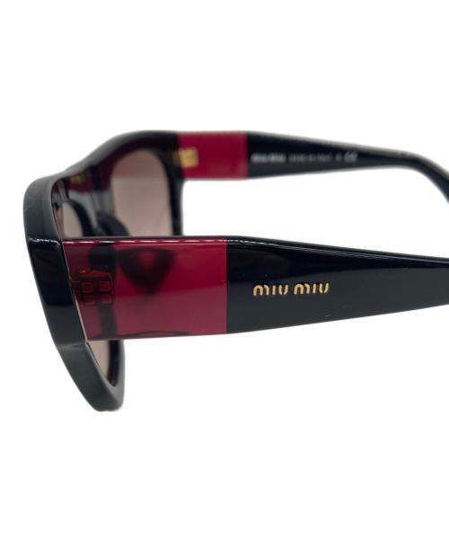 MIU MIU（ミュウミュウ）MIU MIU (ミュウミュウ) サングラス ブラックの古着・服飾アイテム