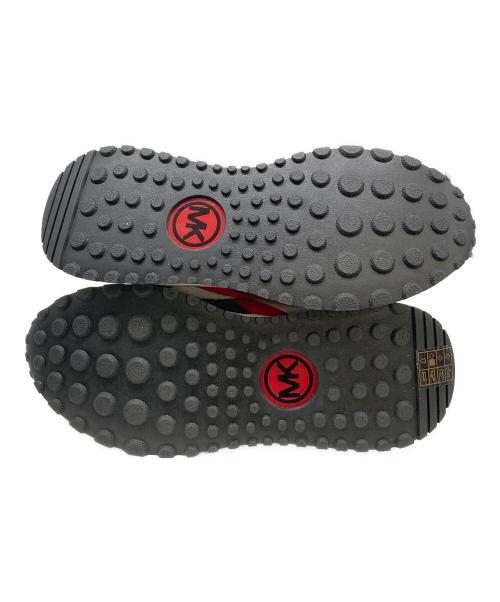 MICHAEL KORS（マイケル・コース）MICHAEL KORS (マイケル・コース) ローカットスニーカー ブラック×レッド サイズ:US8（約26.0㎝）の古着・服飾アイテム