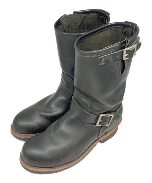 RED WING（レッドウィング）RED WING (レッドウィング) エンジニアブーツ ブラック サイズ:SIZE 26.5cmの古着・服飾アイテム