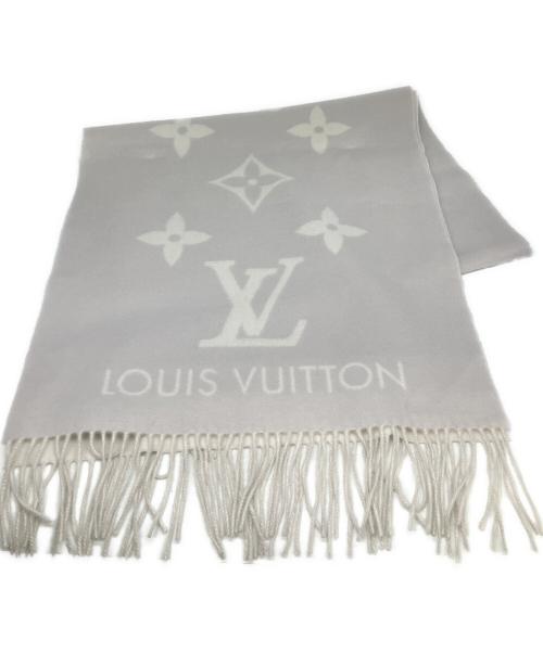 LOUIS VUITTON（ルイ ヴィトン）LOUIS VUITTON (ルイ ヴィトン) マフラー・レイキャビック ベージュの古着・服飾アイテム