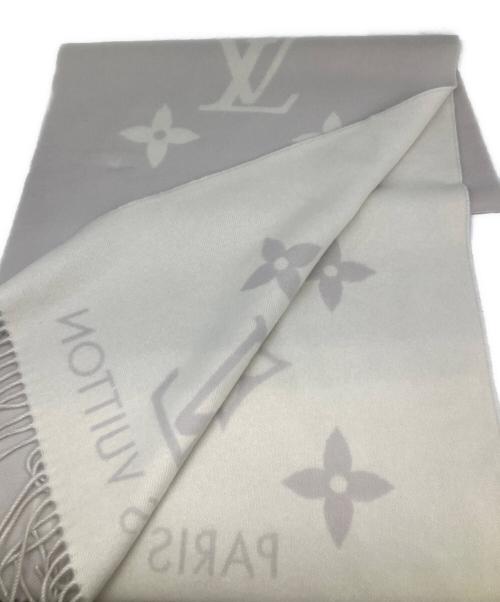 LOUIS VUITTON（ルイ ヴィトン）LOUIS VUITTON (ルイ ヴィトン) マフラー・レイキャビック ベージュの古着・服飾アイテム