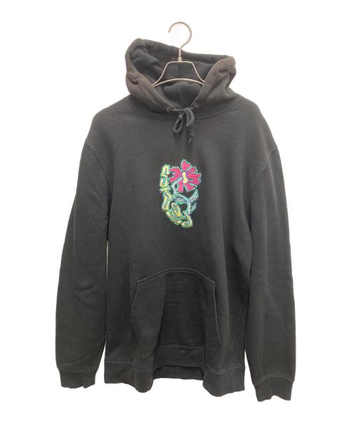 stussy（ステューシー）stussy (ステューシー) パーカー ブラック サイズ:Lの古着・服飾アイテム