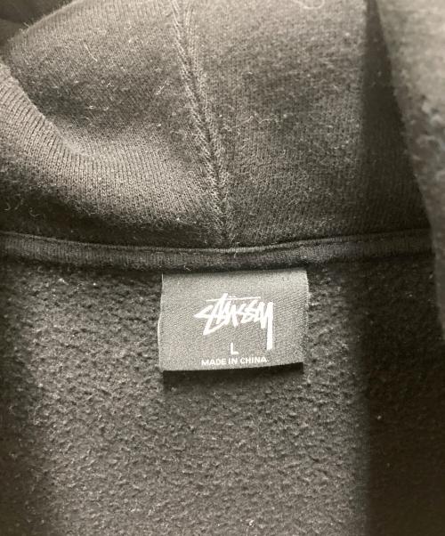stussy（ステューシー）stussy (ステューシー) パーカー ブラック サイズ:Lの古着・服飾アイテム