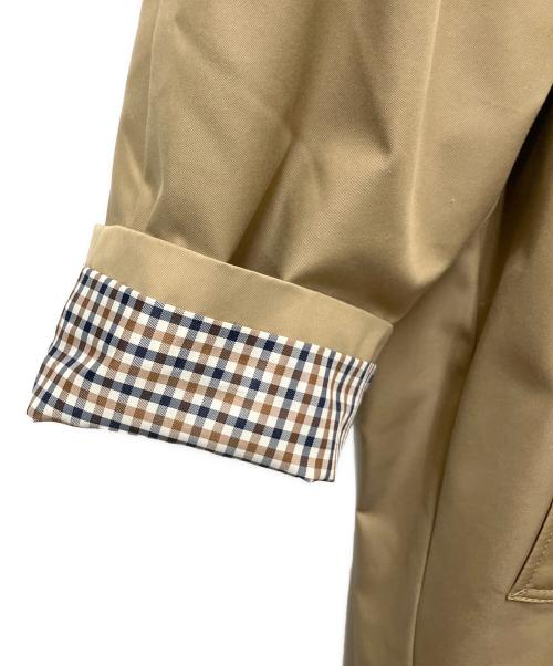 Aquascutum（アクアスキュータム）Aquascutum (アクアスキュータム) JOURNAL STANDARD (ジャーナルスタンダード) ステンカラーコート ベージュ サイズ:SIZE Freeの古着・服飾アイテム