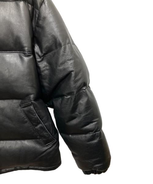 Schott（ショット）Schott (ショット) グースダウンジャケット ブラック サイズ:SIZE Mの古着・服飾アイテム