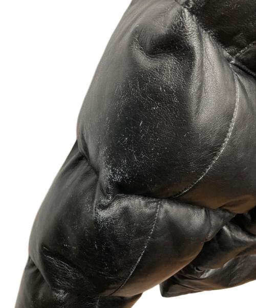 Schott（ショット）Schott (ショット) グースダウンジャケット ブラック サイズ:SIZE Mの古着・服飾アイテム