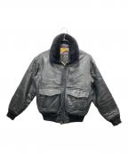 VAN JACヴァン・ヂャケット）の古着「レザージャケット」｜ブラック