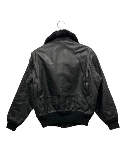 VAN JAC（ヴァン・ヂャケット）VAN JAC (ヴァン・ヂャケット) レザージャケット ブラック サイズ:SIZE Lの古着・服飾アイテム