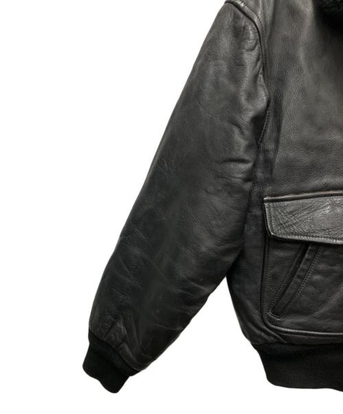 VAN JAC（ヴァン・ヂャケット）VAN JAC (ヴァン・ヂャケット) レザージャケット ブラック サイズ:SIZE Lの古着・服飾アイテム