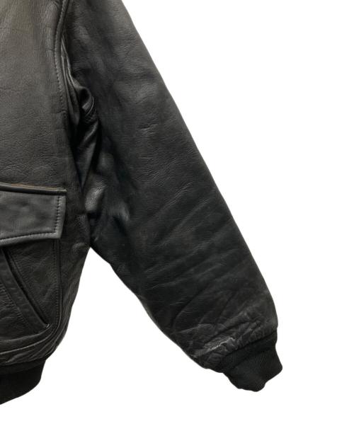 VAN JAC（ヴァン・ヂャケット）VAN JAC (ヴァン・ヂャケット) レザージャケット ブラック サイズ:SIZE Lの古着・服飾アイテム