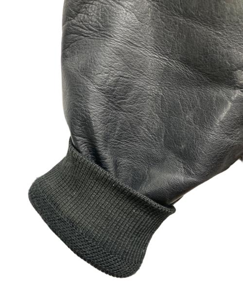 VAN JAC（ヴァン・ヂャケット）VAN JAC (ヴァン・ヂャケット) レザージャケット ブラック サイズ:SIZE Lの古着・服飾アイテム