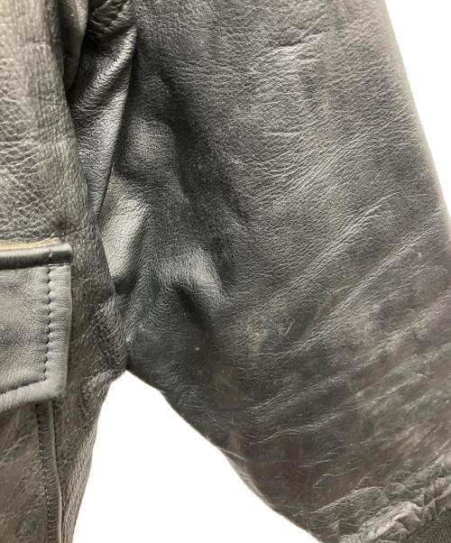 VAN JAC（ヴァン・ヂャケット）VAN JAC (ヴァン・ヂャケット) レザージャケット ブラック サイズ:SIZE Lの古着・服飾アイテム