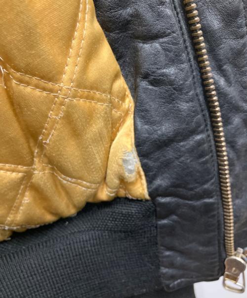 VAN JAC（ヴァン・ヂャケット）VAN JAC (ヴァン・ヂャケット) レザージャケット ブラック サイズ:SIZE Lの古着・服飾アイテム