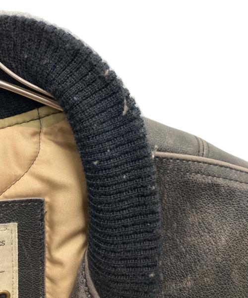 CIVILIAN PILOT（シビリアン パイロット）CIVILIAN PILOT (シビリアン パイロット) レザージャケット ブラック サイズ:SIZE Lの古着・服飾アイテム