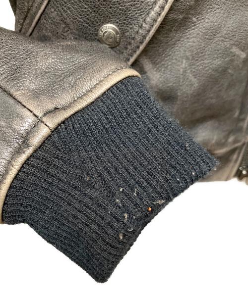 CIVILIAN PILOT（シビリアン パイロット）CIVILIAN PILOT (シビリアン パイロット) レザージャケット ブラック サイズ:SIZE Lの古着・服飾アイテム