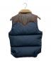 RockyMountainFeatherBed (ロッキーマウンテンフェザーベッド) ダウンベスト ブラウン×ネイビー サイズ:SIZE M：18000円
