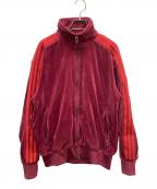 adidas×Ivy Parkアディダス×アイヴィーパーク）の古着「ベロアジャケット」｜レッド