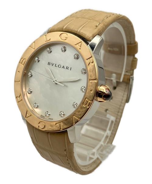 BVLGARI（ブルガリ）BVLGARI (ブルガリ) リストウォッチ　ブルガリブルガリ　BBLP37SG シェル文字盤 サイズ:-の古着・服飾アイテム