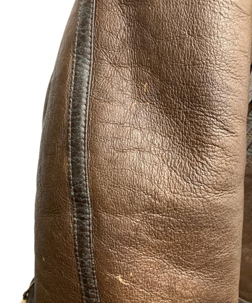 -（-）- (-) B-3 ムートンフライトジャケット ブラウン サイズ:SIZE Mの古着・服飾アイテム