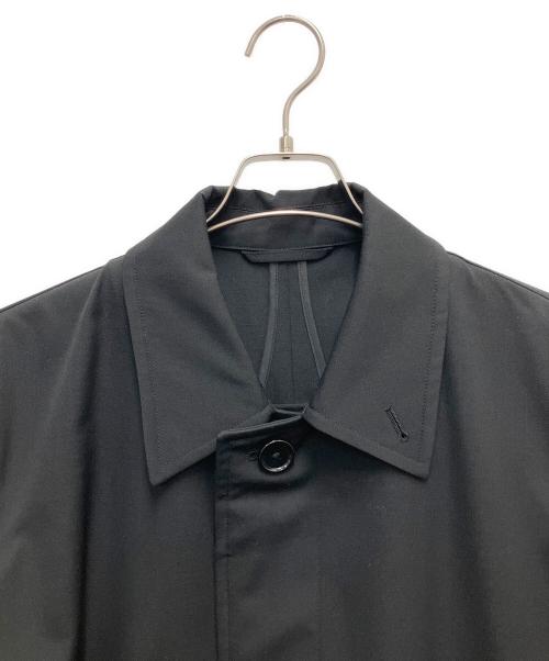 mb（エムビー）mb (エムビー) HIGH-END BISHU WOOLステンカラーコー ブラック サイズ:SIZE Mの古着・服飾アイテム