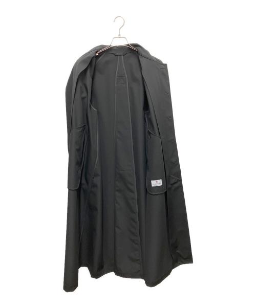 mb（エムビー）mb (エムビー) HIGH-END BISHU WOOLステンカラーコー ブラック サイズ:SIZE Mの古着・服飾アイテム