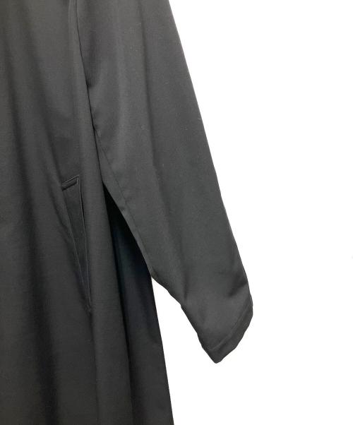 mb（エムビー）mb (エムビー) HIGH-END BISHU WOOLステンカラーコー ブラック サイズ:SIZE Mの古着・服飾アイテム