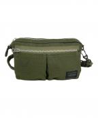 PORTERポーター）の古着「2WAYショルダーポーチ FLYING ACE」｜カーキ