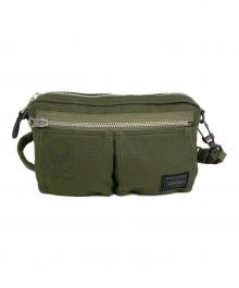 PORTER（ポーター）の古着「2WAYショルダーポーチ FLYING ACE」｜カーキ