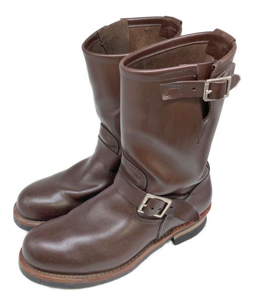 RED WING（レッドウィング）RED WING (レッドウィング) エンジニアブーツ ブラウン サイズ:D10（約28.0㎝）の古着・服飾アイテム