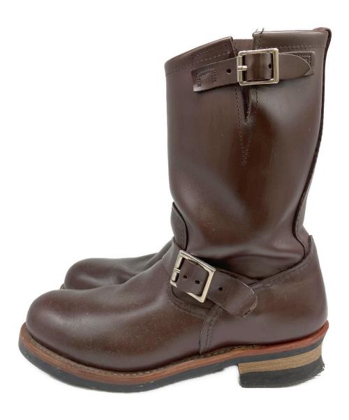 RED WING（レッドウィング）RED WING (レッドウィング) エンジニアブーツ ブラウン サイズ:D10（約28.0㎝）の古着・服飾アイテム