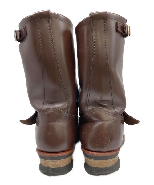 RED WING（レッドウィング）RED WING (レッドウィング) エンジニアブーツ ブラウン サイズ:D10（約28.0㎝）の古着・服飾アイテム