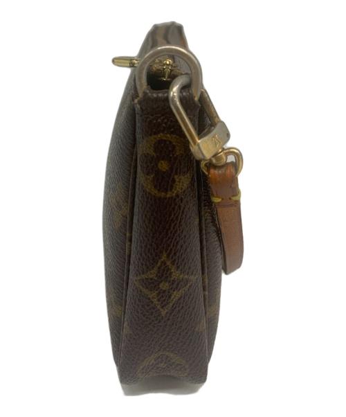 LOUIS VUITTON（ルイ ヴィトン）LOUIS VUITTON (ルイ ヴィトン) ショルダーポーチ ポシェット・アクセソワール ブラウンの古着・服飾アイテム
