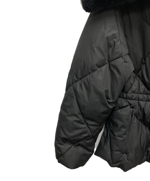 CELFORD（セルフォード）CELFORD (セルフォード) セルフォード ファー襟付きキルティングショートコート ブラック サイズ:SIZE36（約XS~Sサイズ相当）の古着・服飾アイテム