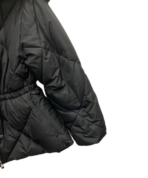 CELFORD（セルフォード）CELFORD (セルフォード) セルフォード ファー襟付きキルティングショートコート ブラック サイズ:SIZE36（約XS~Sサイズ相当）の古着・服飾アイテム