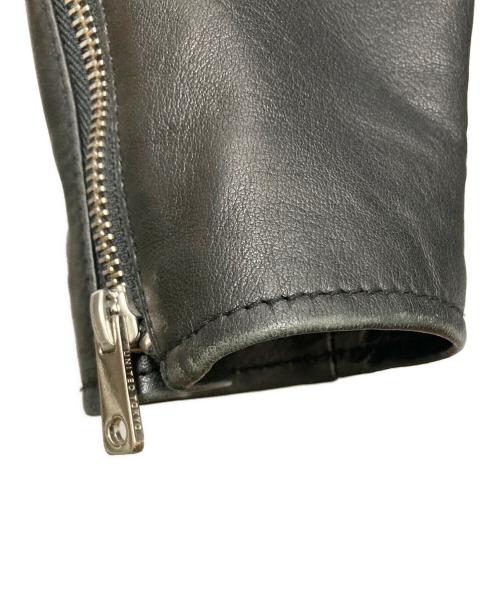 UNITED TOKYO（ユナイテッドトーキョー）UNITED TOKYO (ユナイテッドトーキョー) ダブルライダースジャケット ブラック サイズ:SIZE 1の古着・服飾アイテム