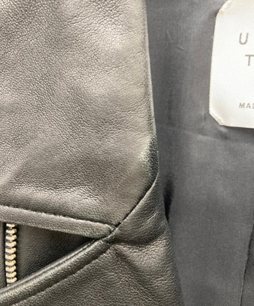 UNITED TOKYO（ユナイテッドトーキョー）UNITED TOKYO (ユナイテッドトーキョー) ダブルライダースジャケット ブラック サイズ:SIZE 1の古着・服飾アイテム