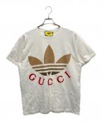 GUCCI×adidasグッチ×アディダス）の古着「半袖カットソー」｜ホワイト
