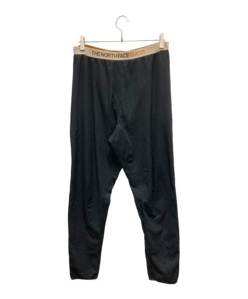 THE NORTH FACE（ザ ノース フェイス）THE NORTH FACE (ザ ノース フェイス) GUCCI (グッチ) テクニカルジャージパンツ ブラック サイズ:SIZE XLの古着・服飾アイテム