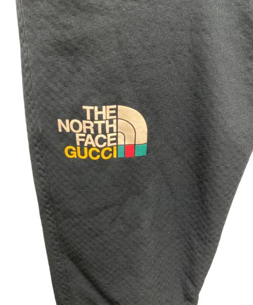 THE NORTH FACE（ザ ノース フェイス）THE NORTH FACE (ザ ノース フェイス) GUCCI (グッチ) テクニカルジャージパンツ ブラック サイズ:SIZE XLの古着・服飾アイテム